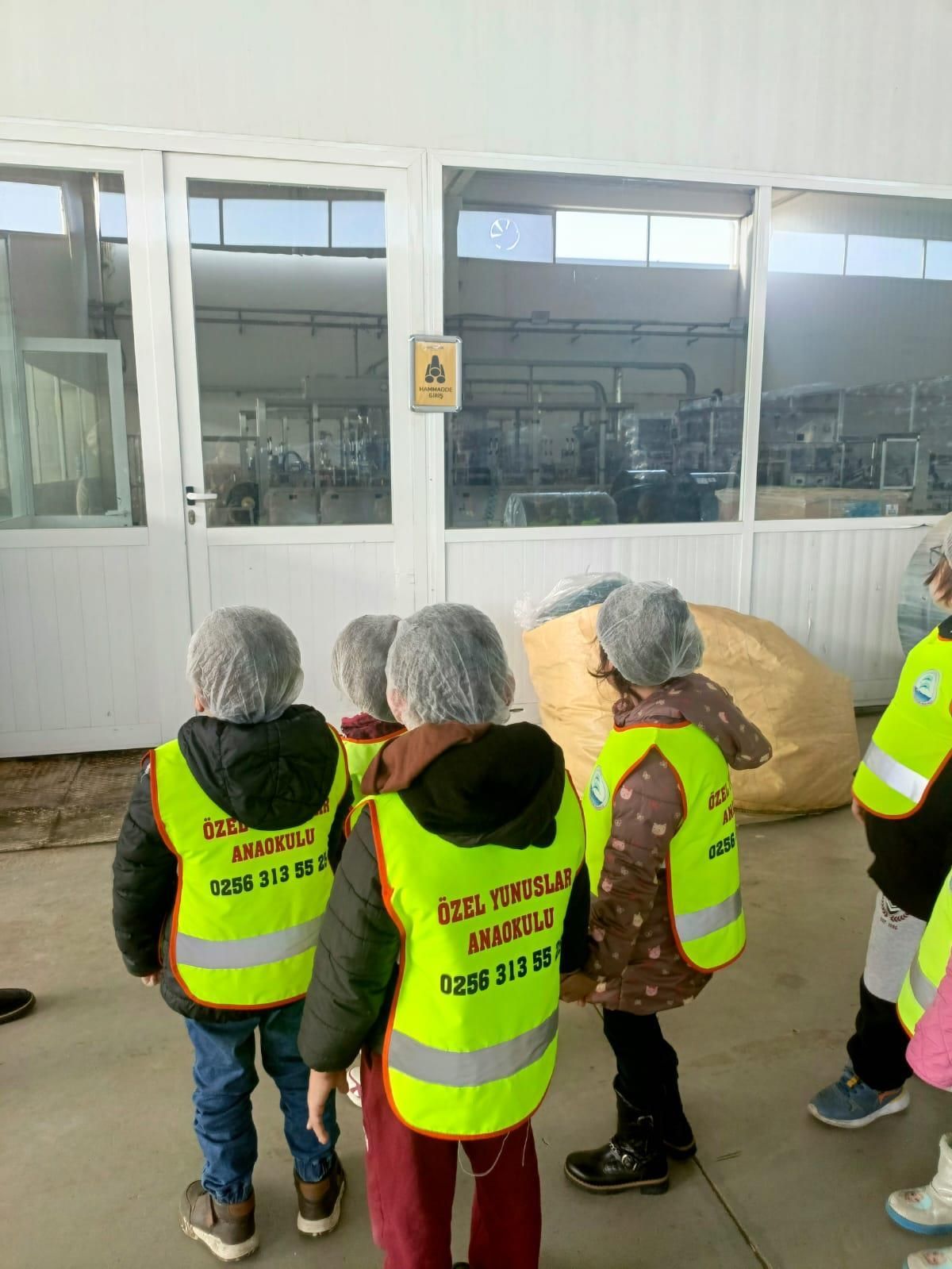 Anaokulu Öğrencileri, Akdoruk Fabrikasını Ziyaret Etti